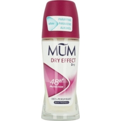 Mum, Dry Effect, Anti-perspirant roll-on 48h (Antyperspirant w kulce)