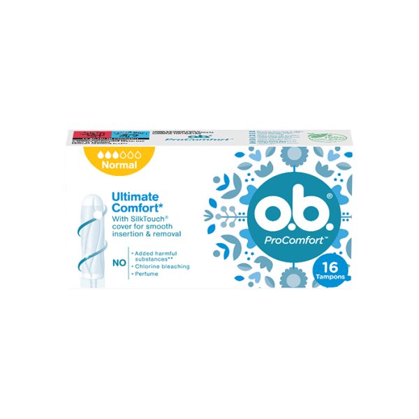 O.B. PROCOMFORT NORMAL TAMPONY 16 SZT