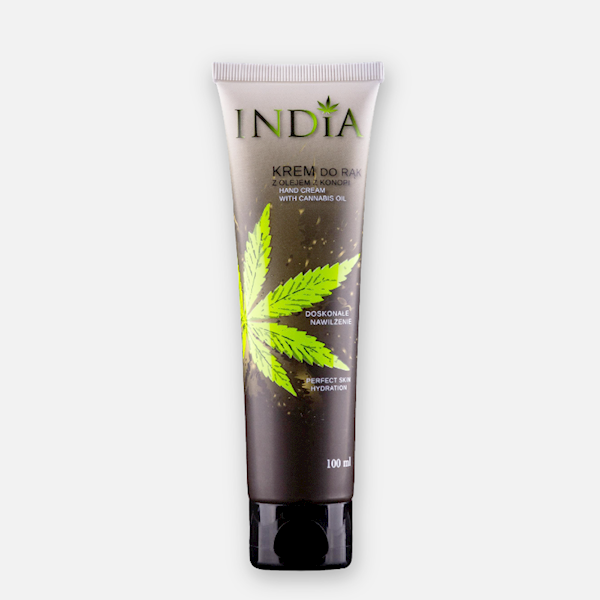 INDIA KREM DO RĄK Z OLEJEM KONOPNYM 100 ML