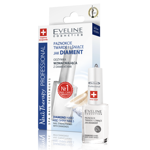 EVELINE NAIL THERAPY WZMACNIAJĄCA ODŻYWKA Z DIAMENTAMI