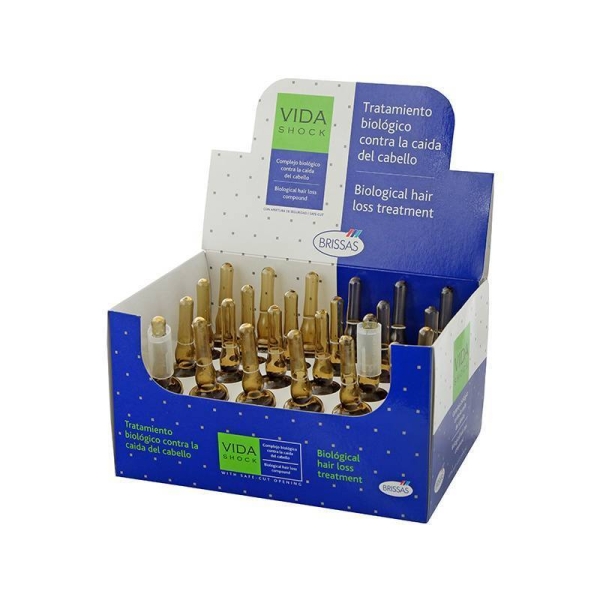 VIDA SHOCK 24x10ml Ampułki przeciw wypadaniu włosów biologiczna kuracja