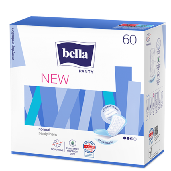 BELLA WKŁADKI HIGIENICZNE PANTY NEW 60 SZT