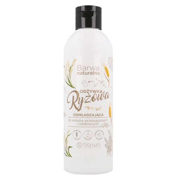 Barwa Naturalna- Odmładzający Szampon Ryżowy 300 ml