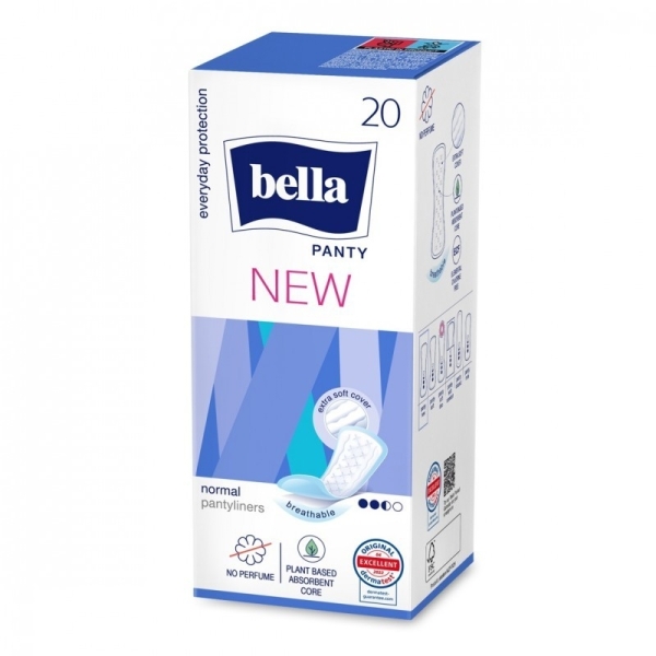 BELLA WKŁADKI HIGIENICZNE PANTY NEW 20 SZT